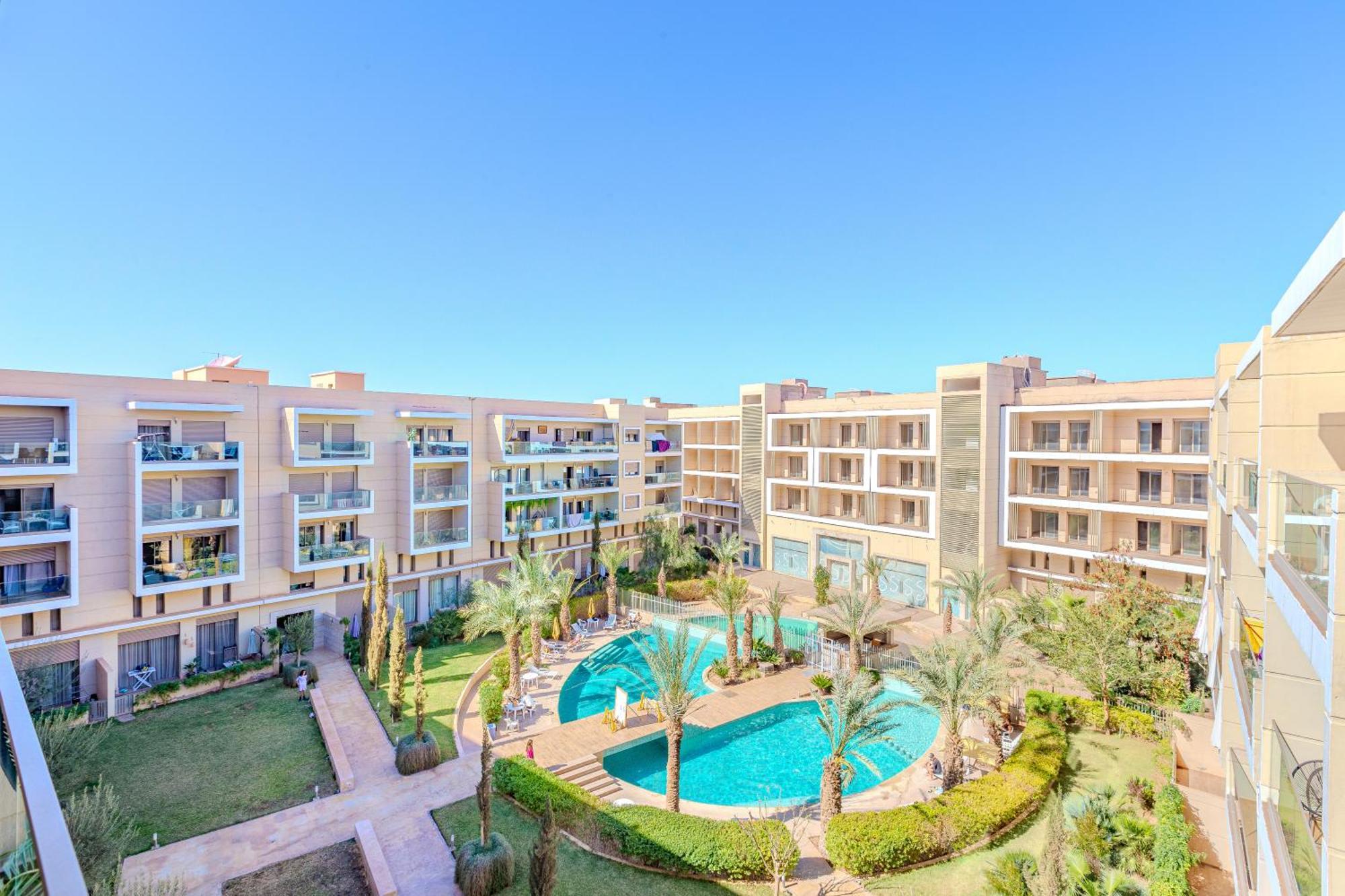 마라케시 Royal Deluxe Diamond - Marrakech, Luxe Pool View 아파트 외부 사진